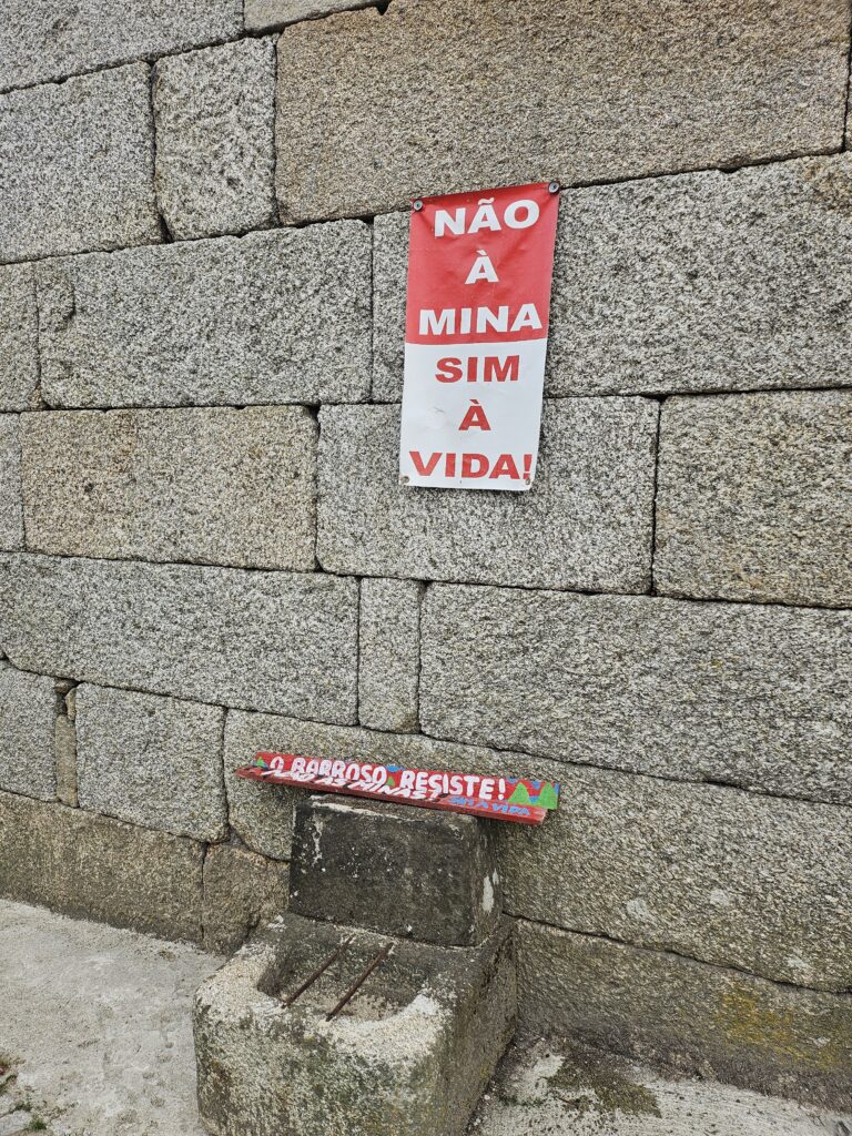 Opposition to the mine